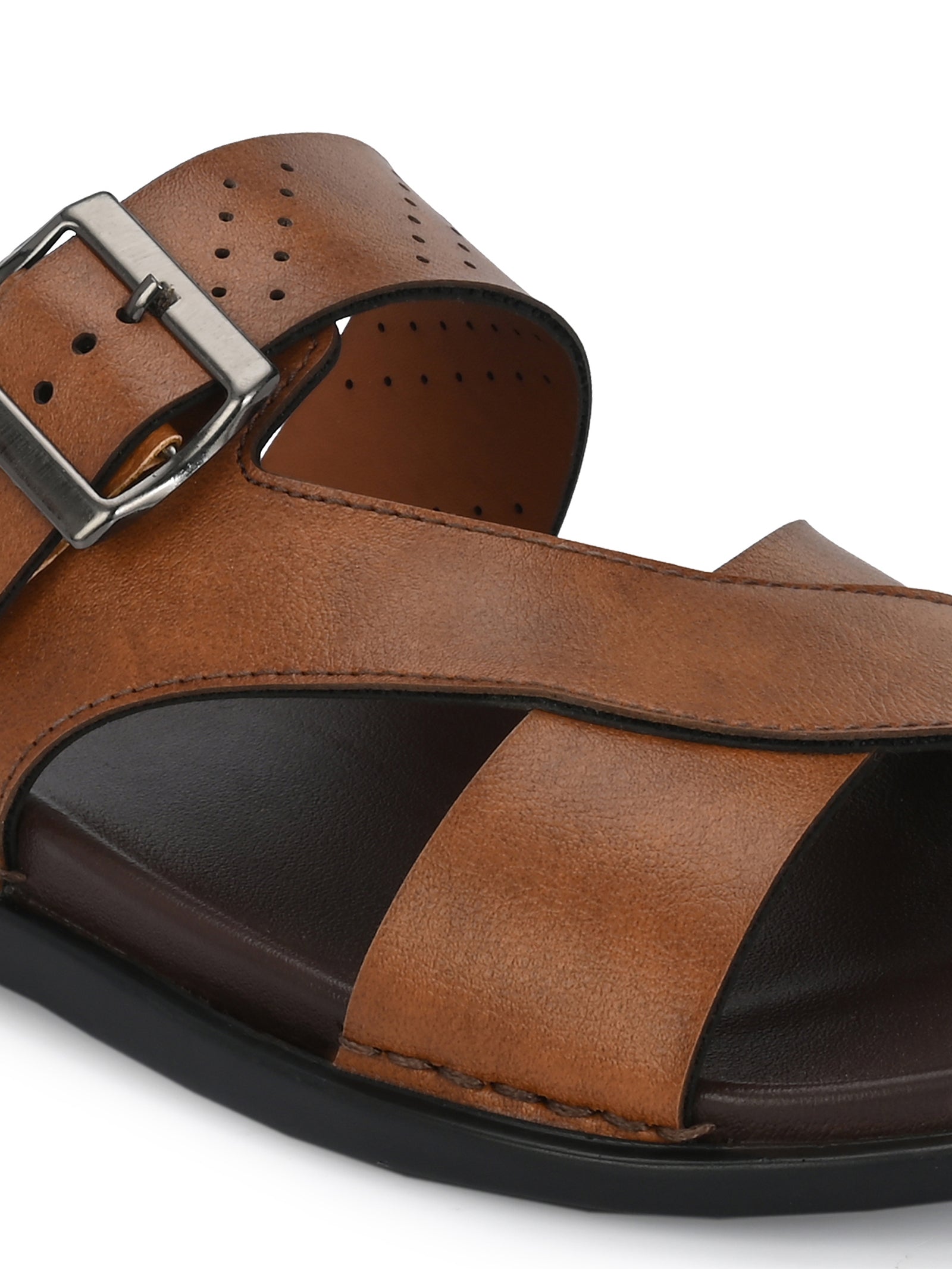 మెన్ టాన్ స్టిచ్ డిజైన్ సర్దుబాటు స్లిప్పర్