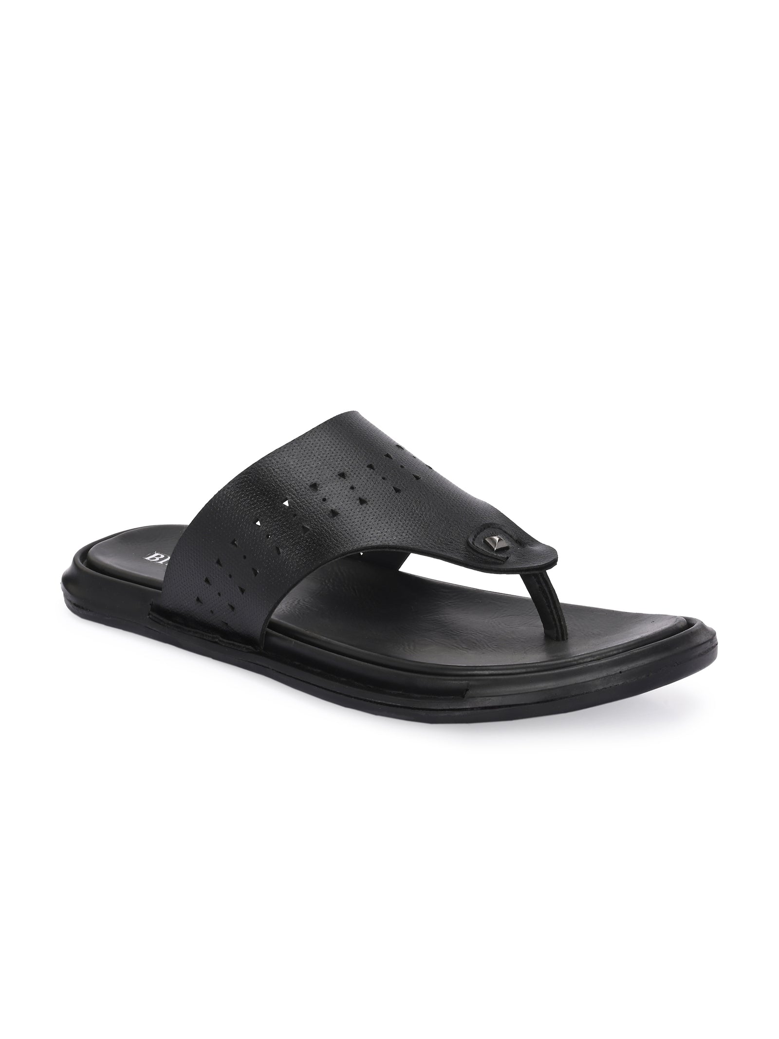 Men Black v-shape slipper (B-13)