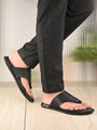 Men Black v-shape slipper (B-13)