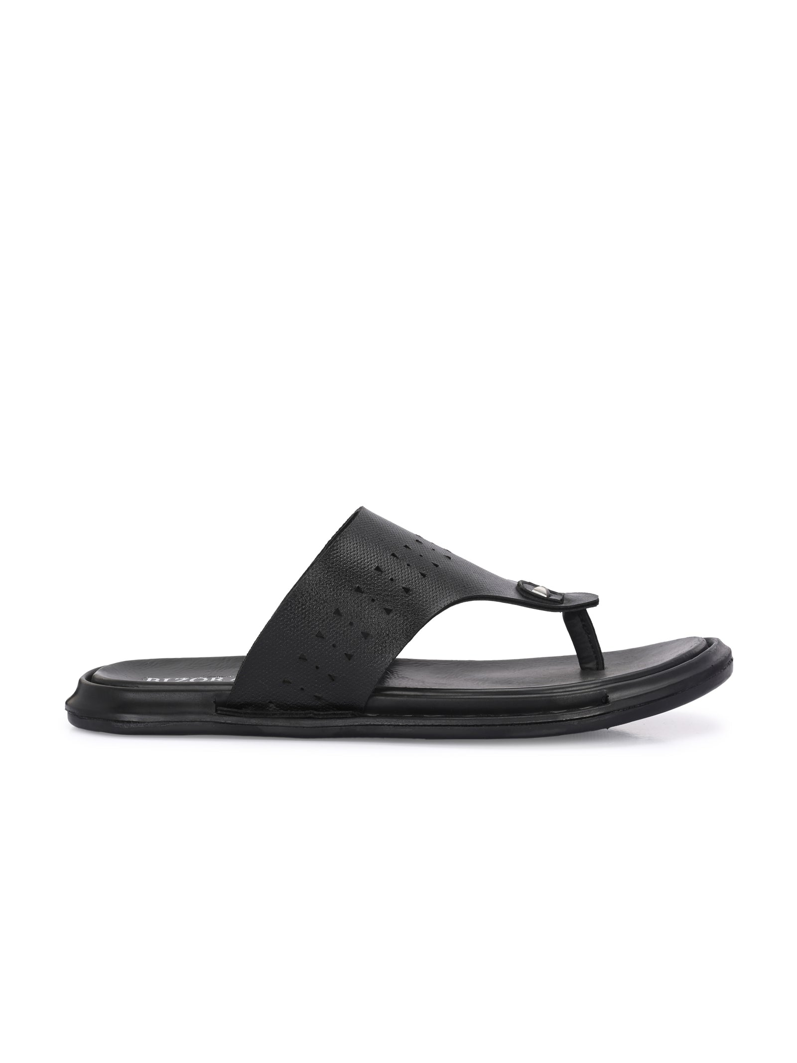 Men Black v-shape slipper (B-13)