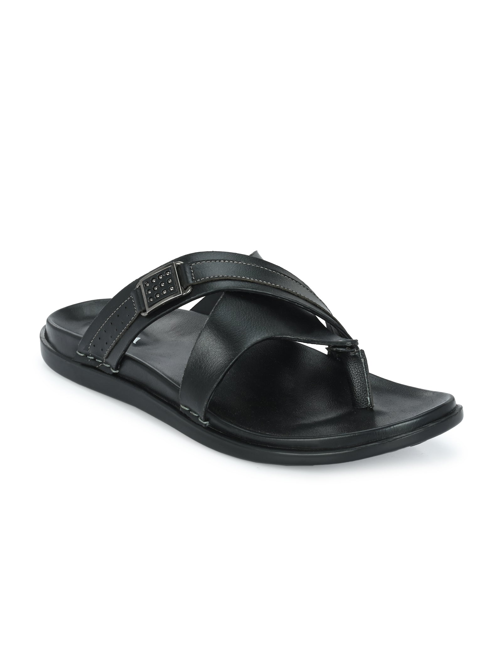 Men Black Slipper (L-5)