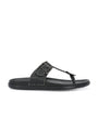 Men's black slipper