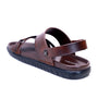 MENS BROWN TRENDY SOFT PAD SANDAL (T-2)