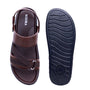 MENS BROWN TRENDY SOFT PAD SANDAL (T-2)