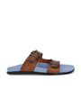 MEN'S BLUE ADJUSTABLE STRAP SLIPPER (Z2)