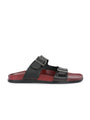 MEN'S CHERRY ADJUSTABLE STRAP SLIPPER (Z2)