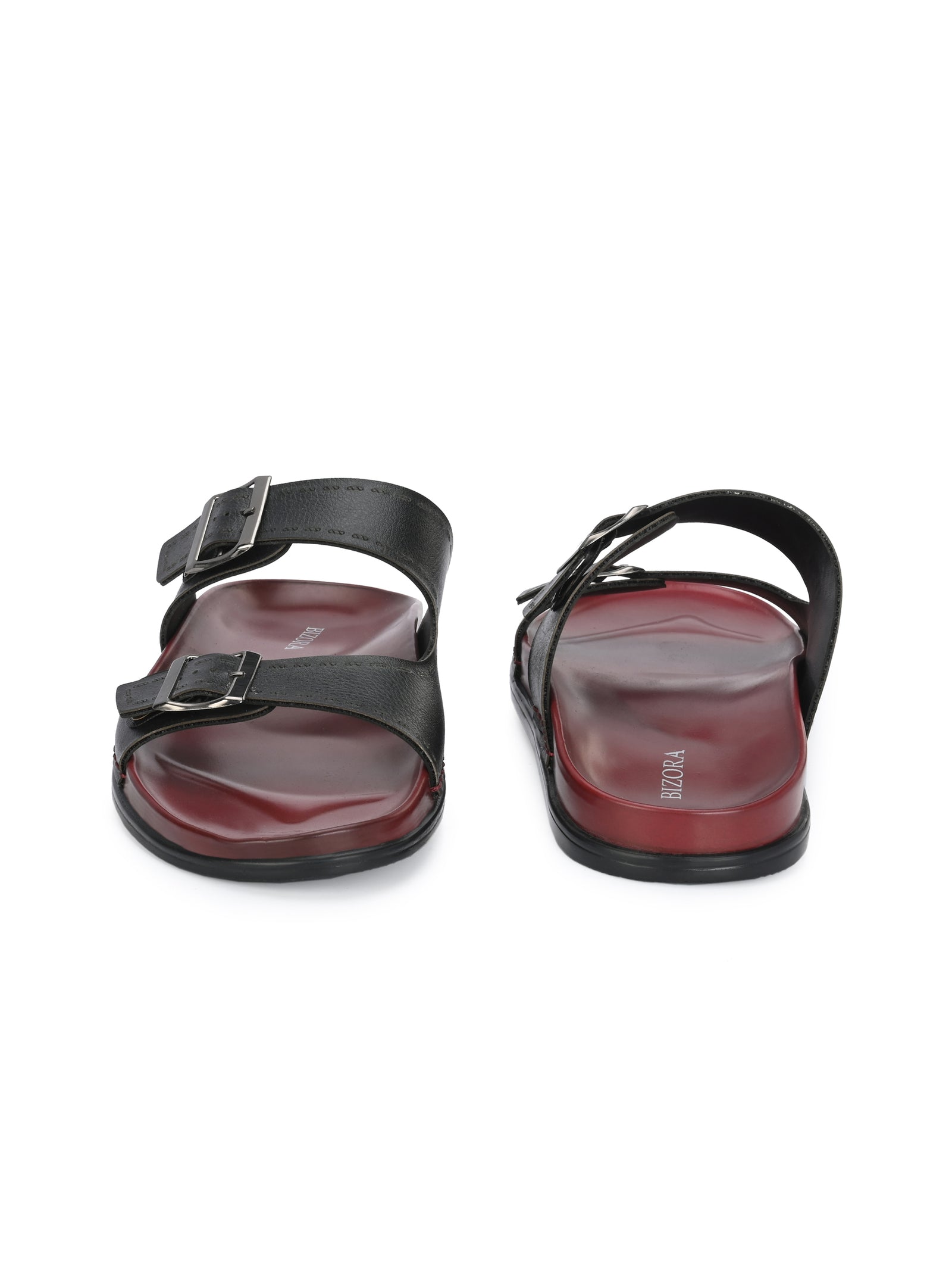 MEN'S CHERRY ADJUSTABLE STRAP SLIPPER (Z2)