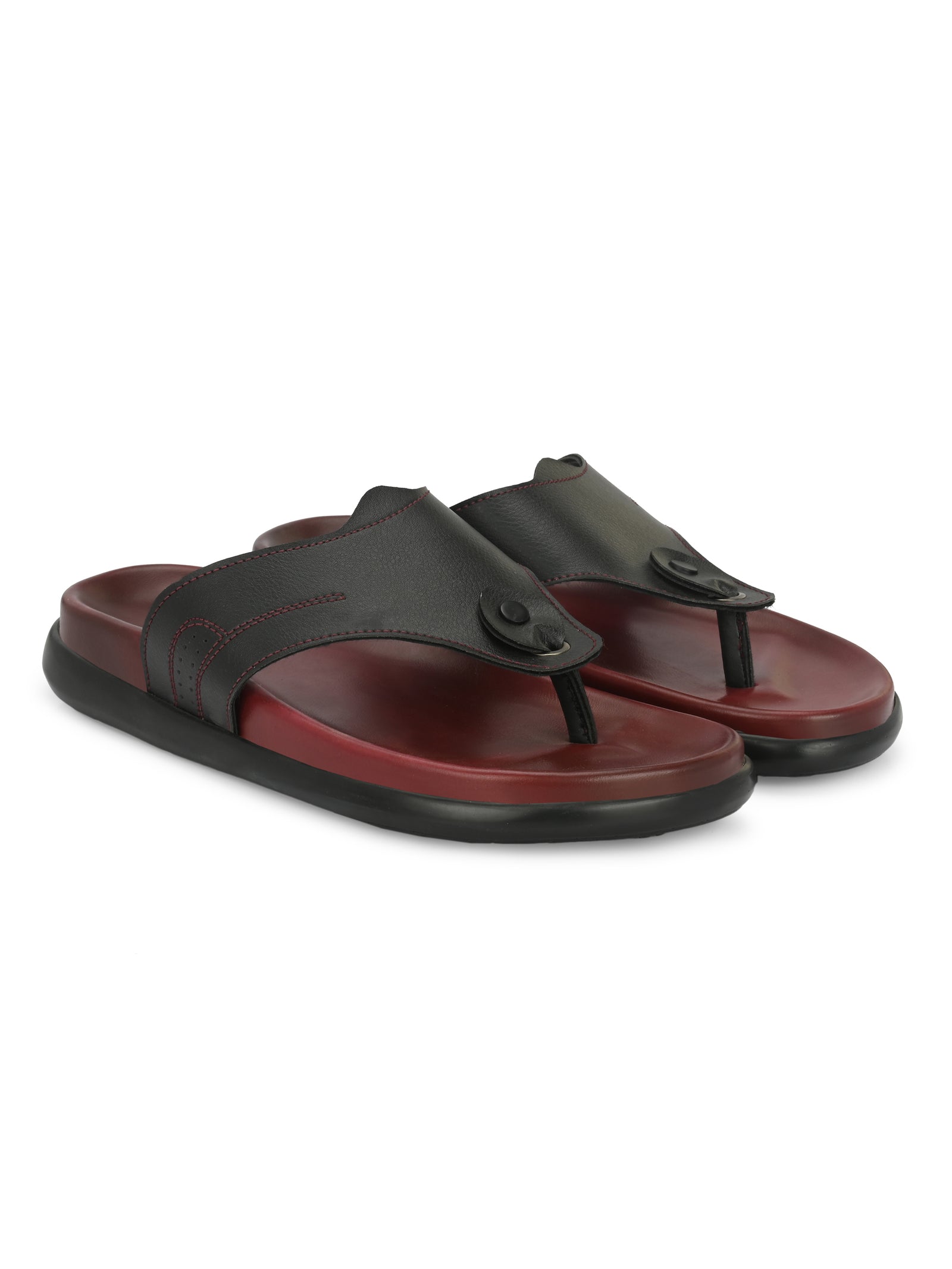 Stylish & comfortable Designer Stitched Men's  Cherry Slipper (TY-2)