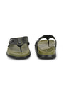 Stylish & comfortable Buckled Men's Olive Slipper (TY-3)