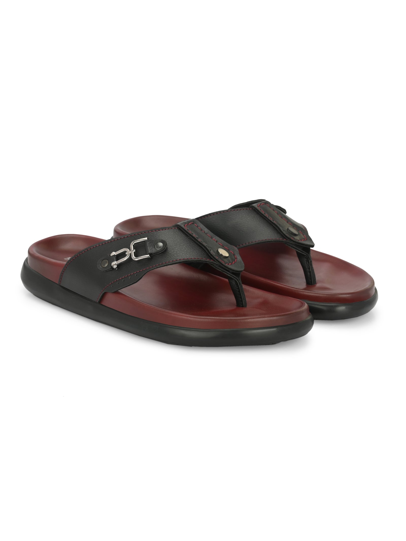 Stylish & comfortable Buckled Men's Cherry Slipper (TY-3)