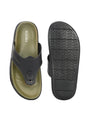 Stylish & comfortable Designer Stitched Men's  Olive Slipper (TY-2)