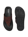 Men Brown v-shape slipper (B-13)