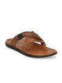 Men Tan Slipper (L-5)