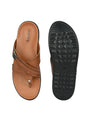 Men Tan Slipper (L-5)