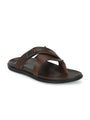 Men Brown Slipper (L-5)