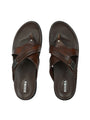 Men Brown Slipper (L-5)