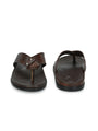 Men Brown V-Shape Slipper