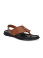 Men tan v-shape slipper + sandal (R01)