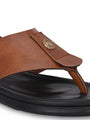 Men tan v-shape slipper + sandal (R01)