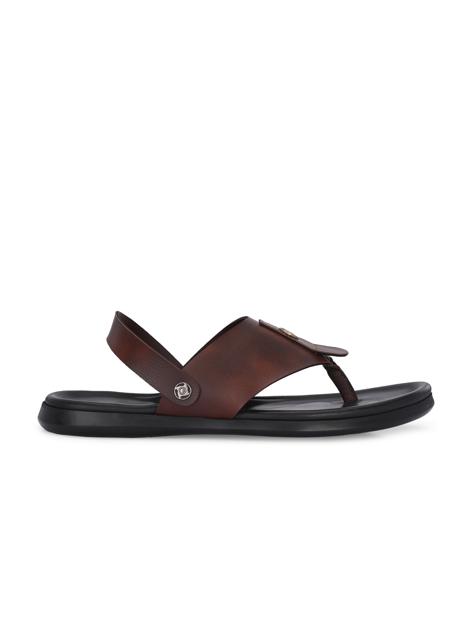 Men brown v-shape slipper + sandal (R01)