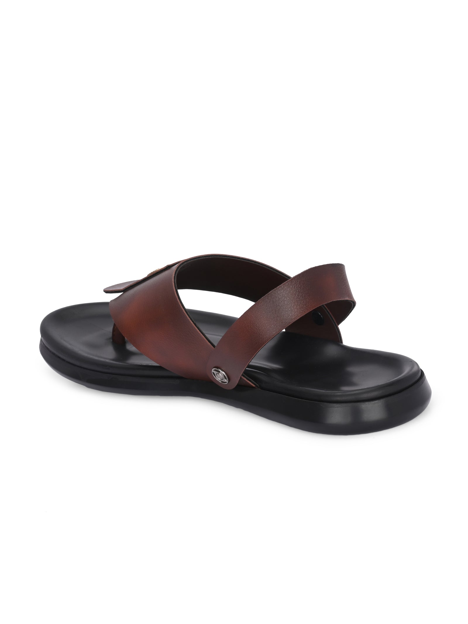 Men brown v-shape slipper + sandal (R01)